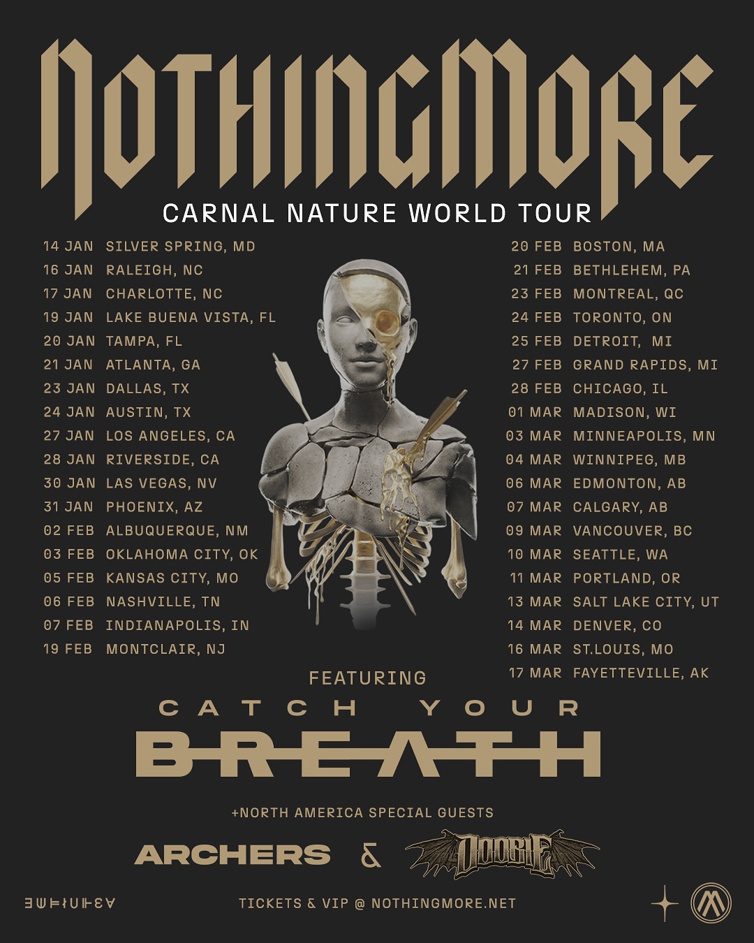 Catch Your Breath Tour Poster